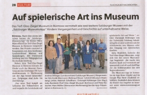 2022 "Salzburger MuseumsApp"
Flachgauer Nachrichten